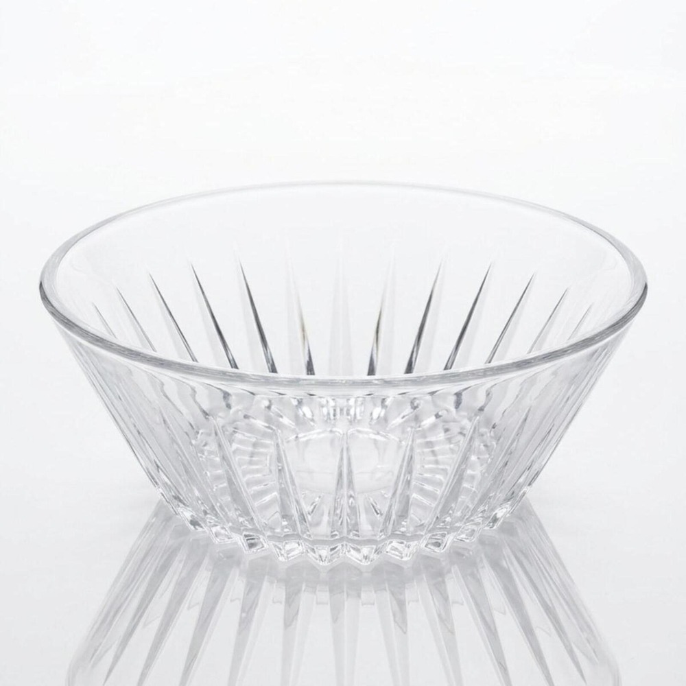 Vintage 1950s Val St. Lambert Balmoral 9" Lead Crystal Serving Bowl Belgium